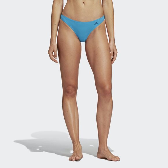 NWT Adidas Hipster Bikini Bottom | Teal & Multicolor | DQ3196 | Size S | Swim - Picture 2 of 11